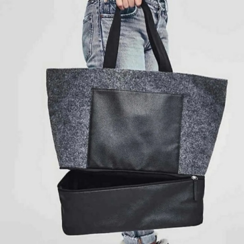 DSW weekender bag with shoe compartment